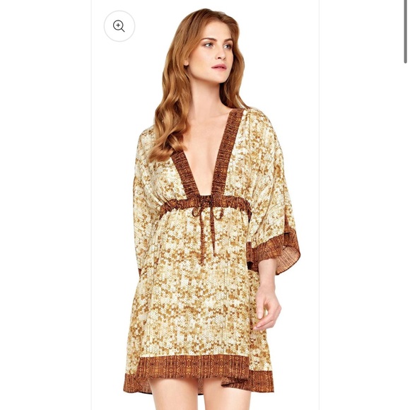 Gottex Other - Gottex Tan and Brown Swim Cover-Up